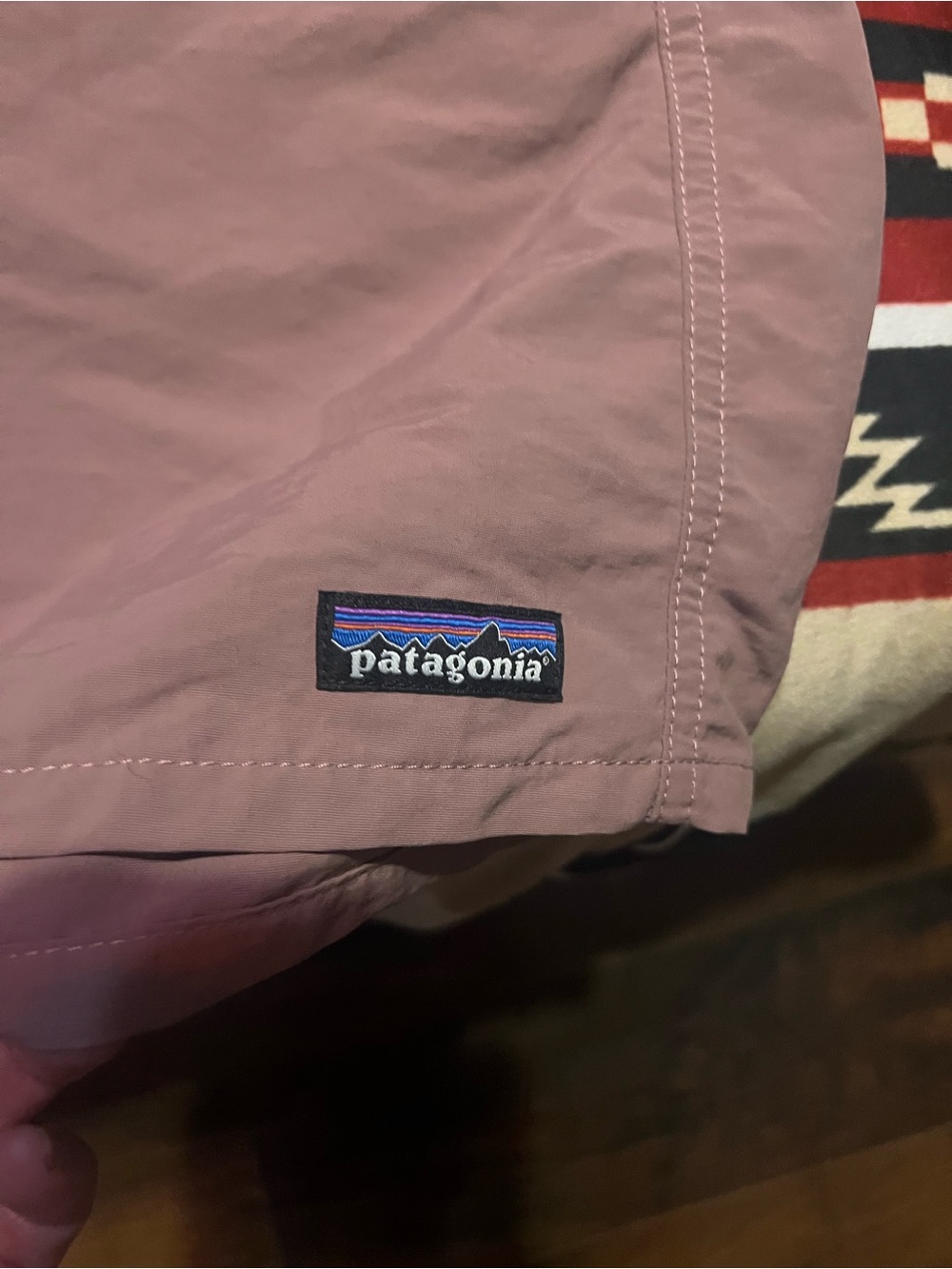 Patagonia Women's Dusty Rose Athletic Shorts - Picture 4 of 11
